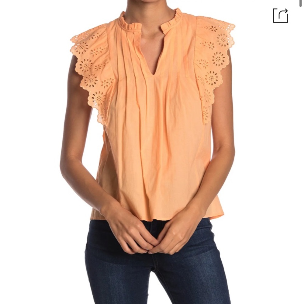 New Paul and Joe Sister Victorian eyelet top 4